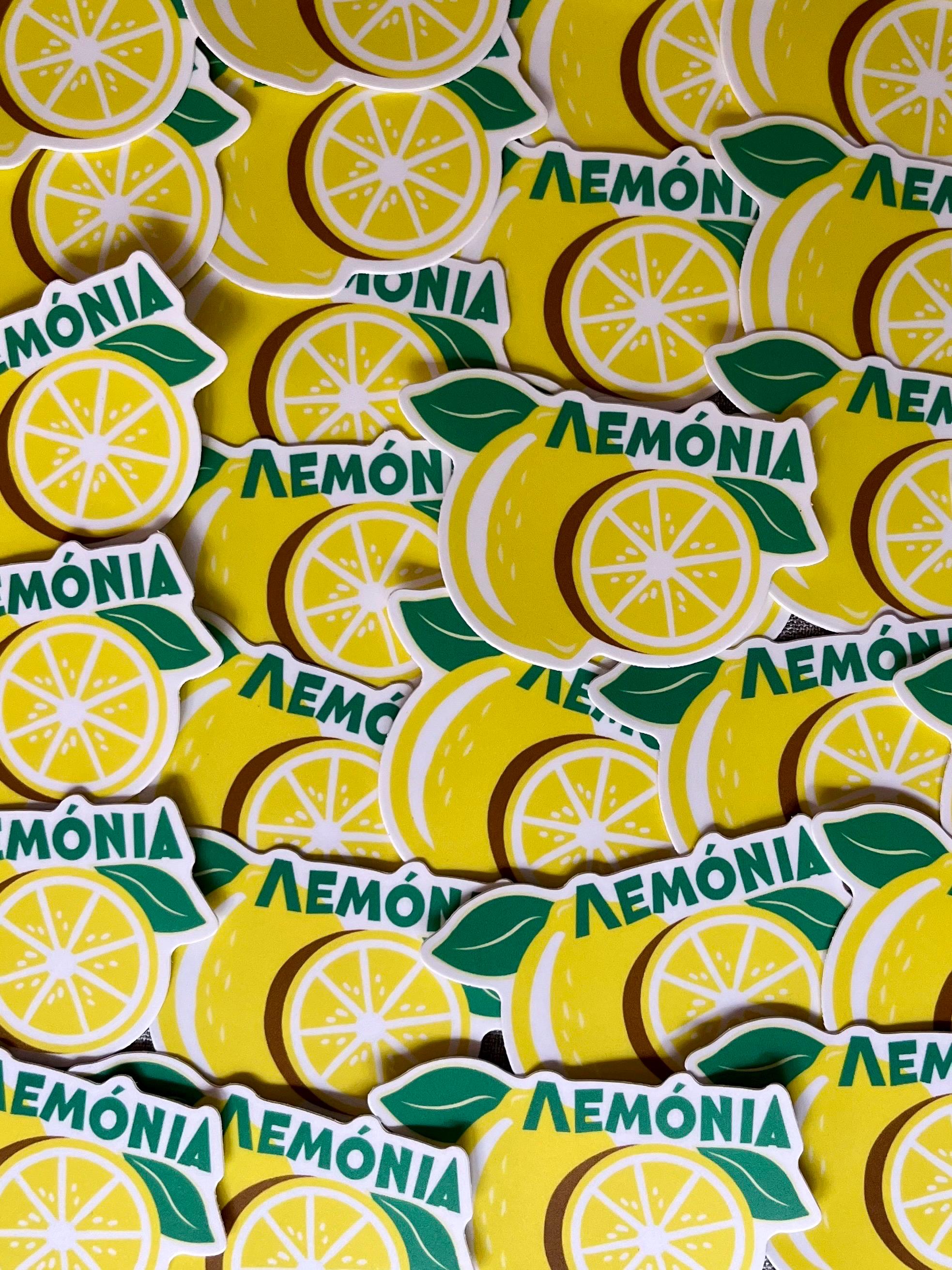 Lemons, Lemonia- vinyl sticker