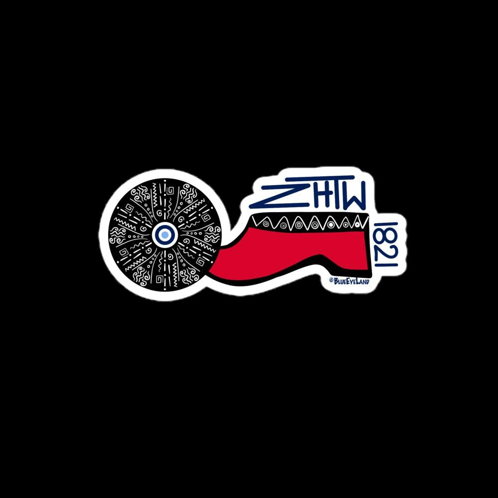 Greek Tsarouchi Sticker, Greek Independence Day 1821 Vinyl Decal