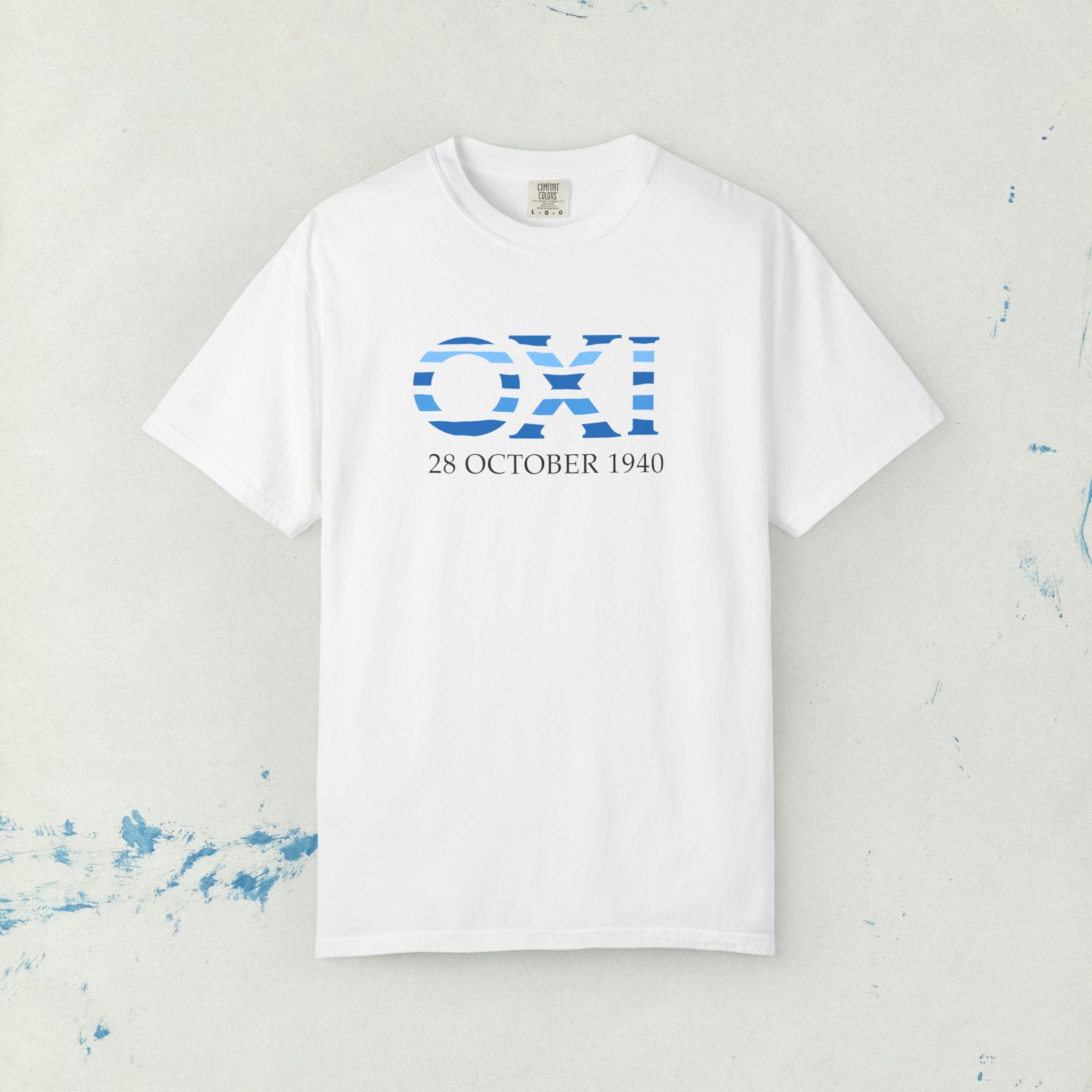 Oxi Day Greek Celebration Unisex T-shirt, Greek History Cultural Pride Shirt, Greek Independence Day Apparel, Greek Heritage Tee, Patriotic