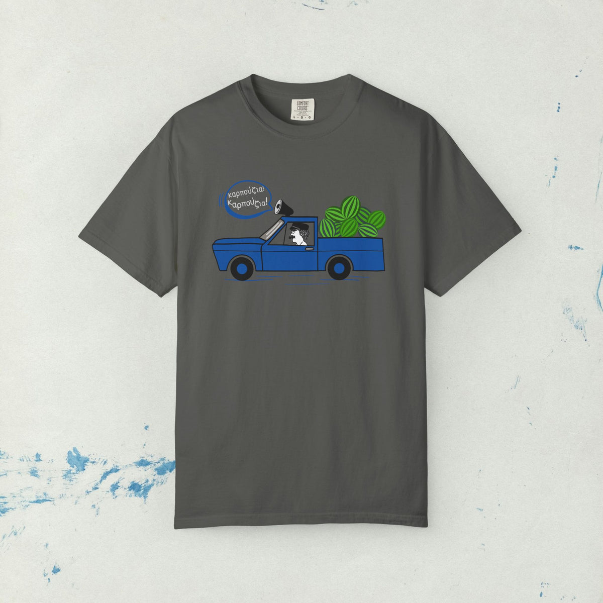 Watermelon Truck T-shirt / Greece summer memories Tee/