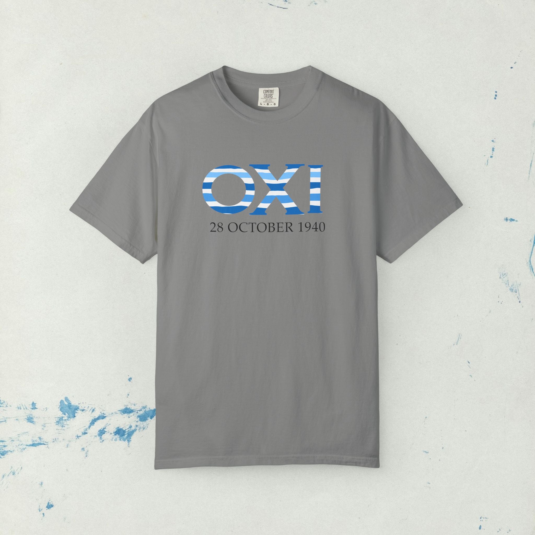Oxi Day Greek Celebration Unisex T-shirt, Greek History Cultural Pride Shirt, Greek Independence Day Apparel, Greek Heritage Tee, Patriotic