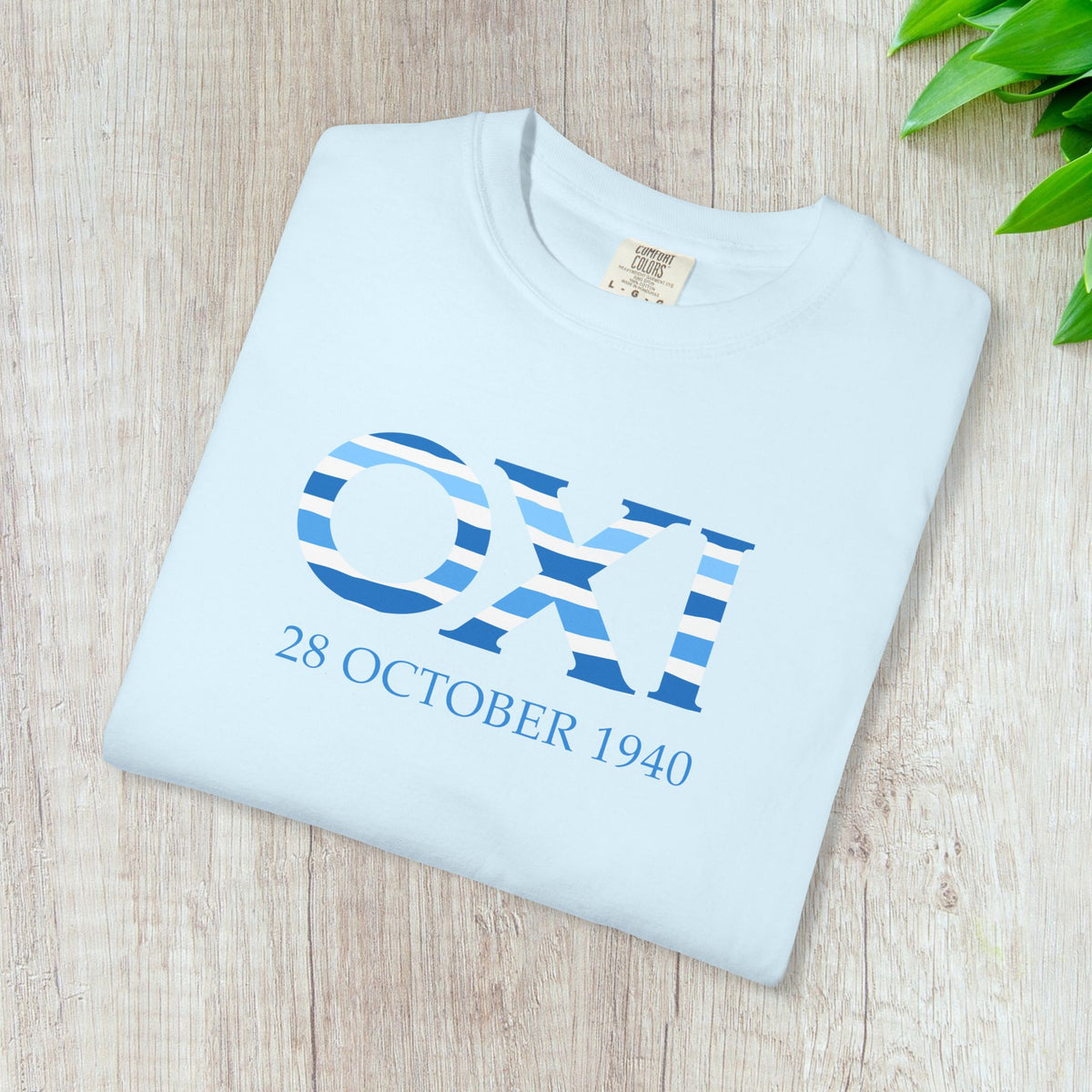 Oxi Day Greek Celebration Unisex T-shirt, Greek History Cultural Pride Shirt, Greek Independence Day Apparel, Greek Heritage Tee, Patriotic