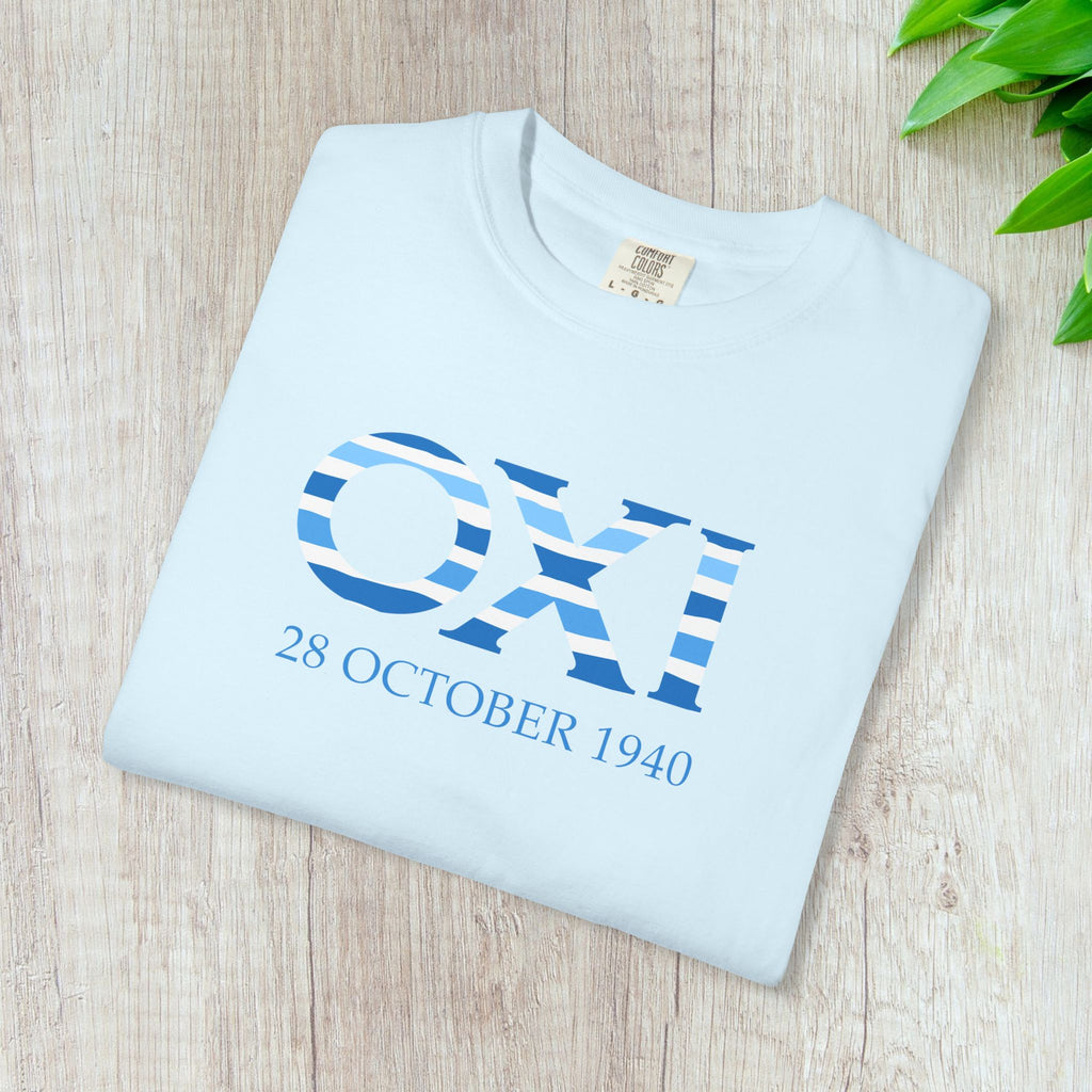 Oxi Day Greek Celebration Unisex T-shirt, Greek History Cultural Pride Shirt, Greek Independence Day Apparel, Greek Heritage Tee, Patriotic