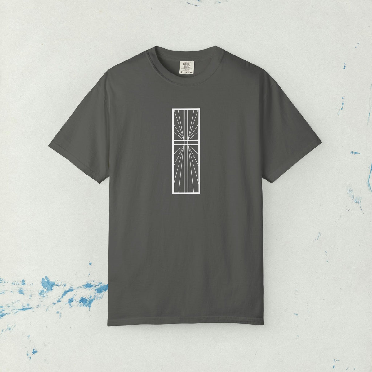 Minimal Line Art Cross T-Shirt | Orthodox Christian Tee, Christian Tee
