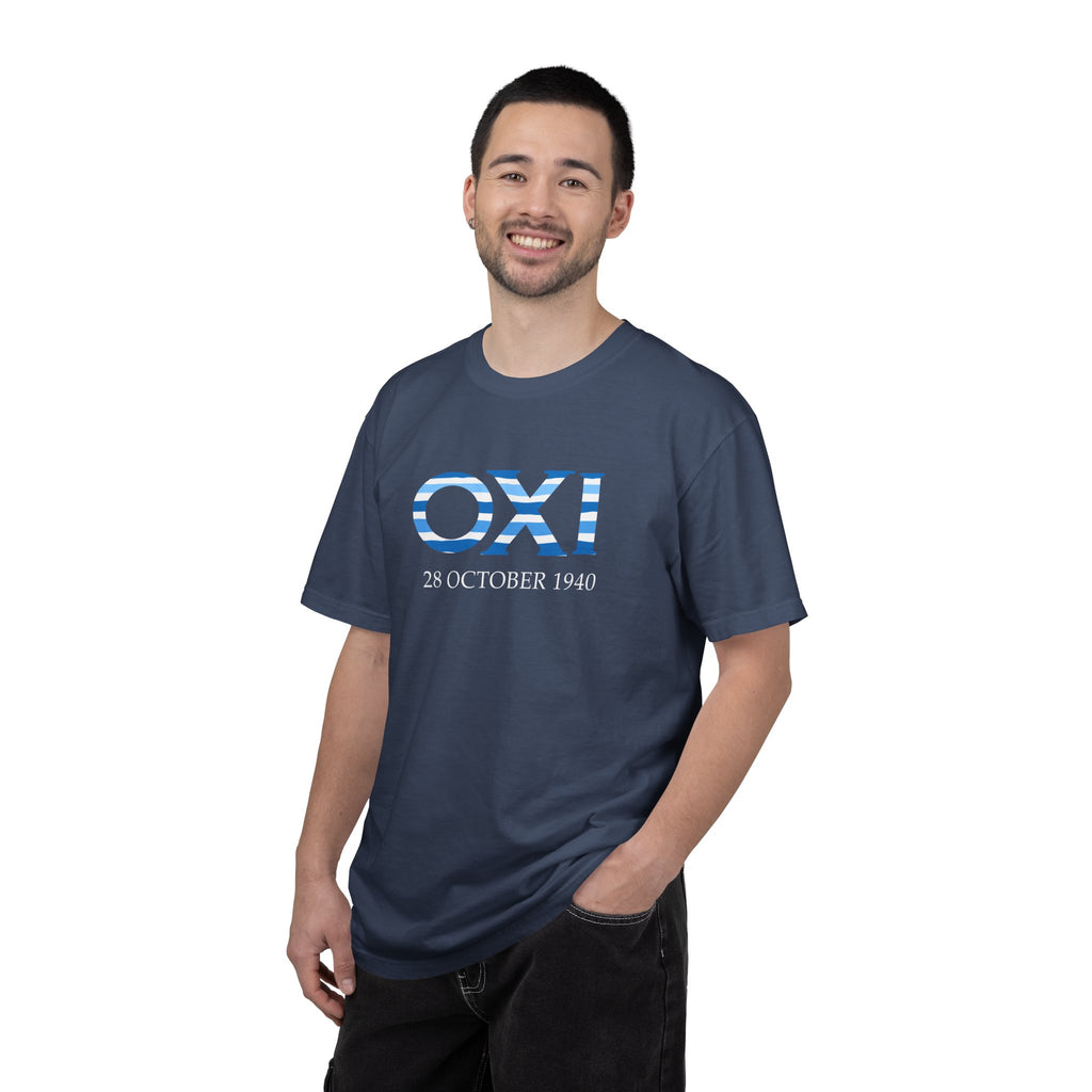 Oxi Day Greek Celebration Unisex T-shirt, Greek History Cultural Pride Shirt, Greek Independence Day Apparel, Greek Heritage Tee, Patriotic