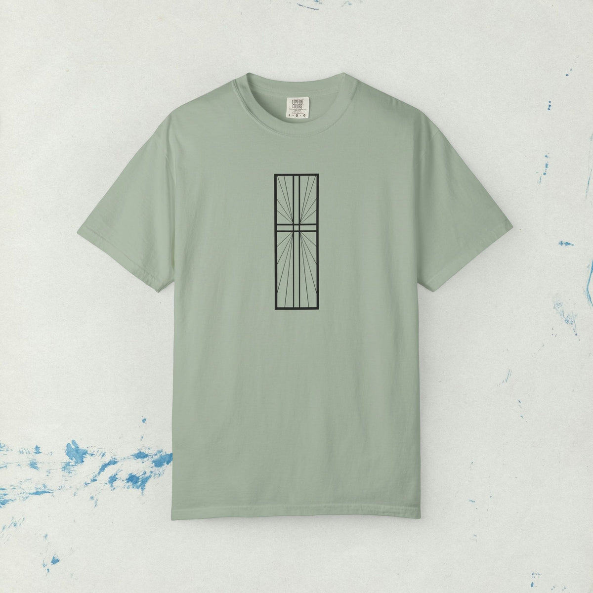 Minimal Line Art Cross T-Shirt | Orthodox Christian Tee, Christian Tee