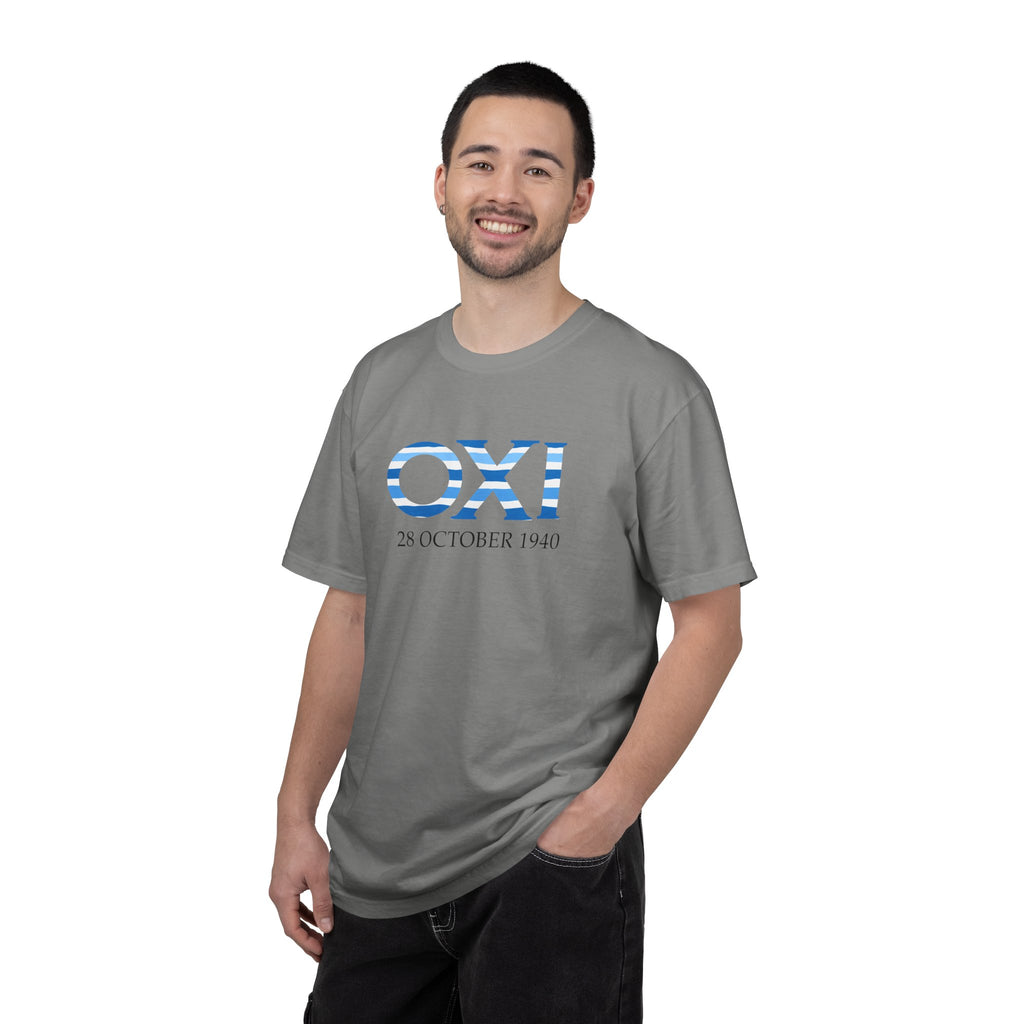 Oxi Day Greek Celebration Unisex T-shirt, Greek History Cultural Pride Shirt, Greek Independence Day Apparel, Greek Heritage Tee, Patriotic