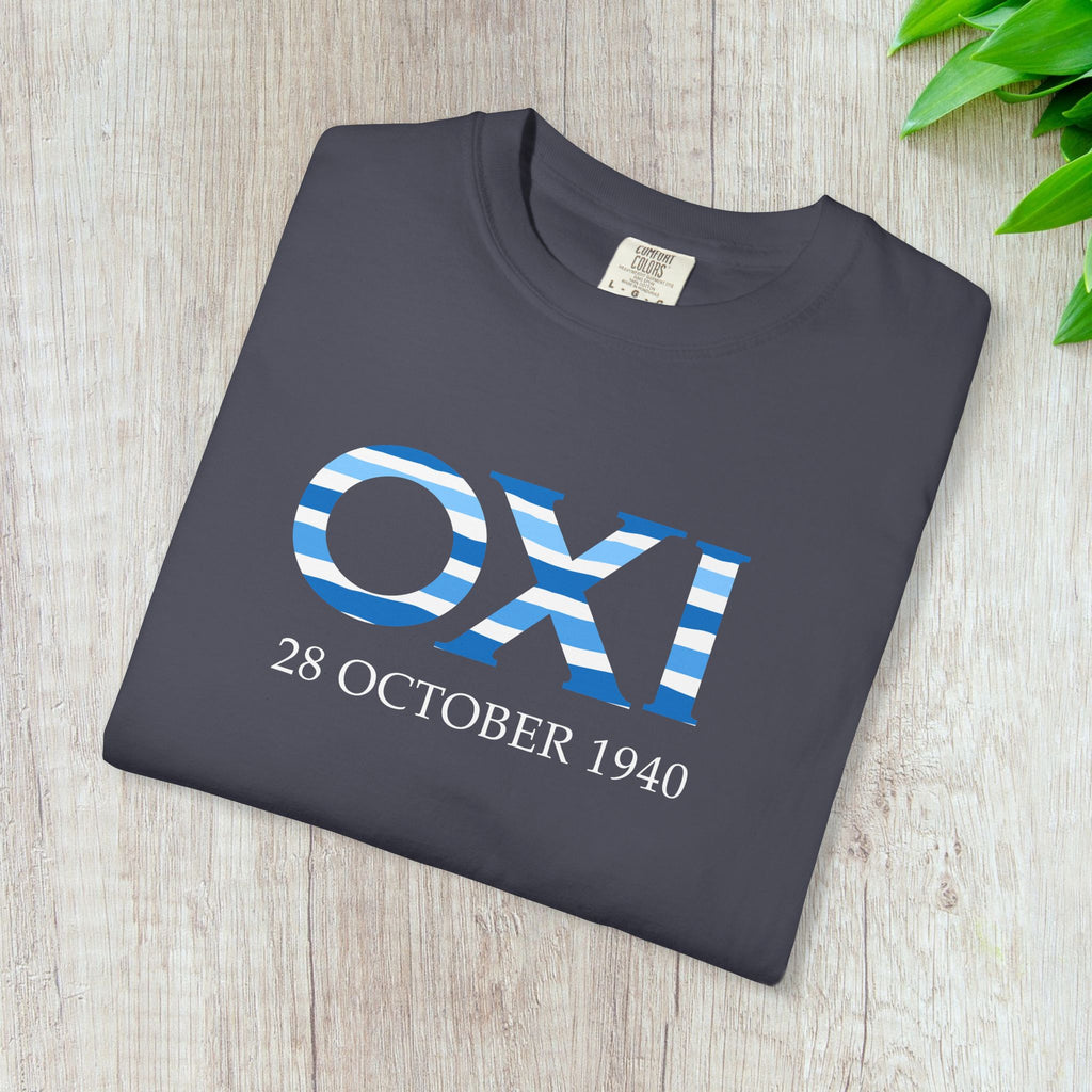 Oxi Day Greek Celebration Unisex T-shirt, Greek History Cultural Pride Shirt, Greek Independence Day Apparel, Greek Heritage Tee, Patriotic