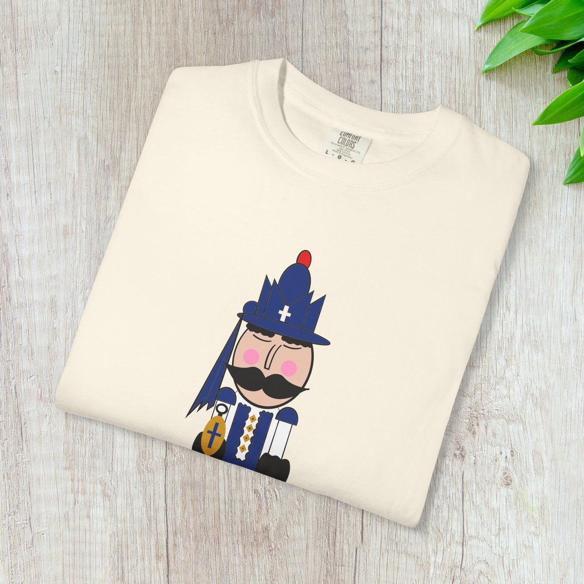Evzone Nutcracker Illustration T-shirt | Christmas Graphic Tee
