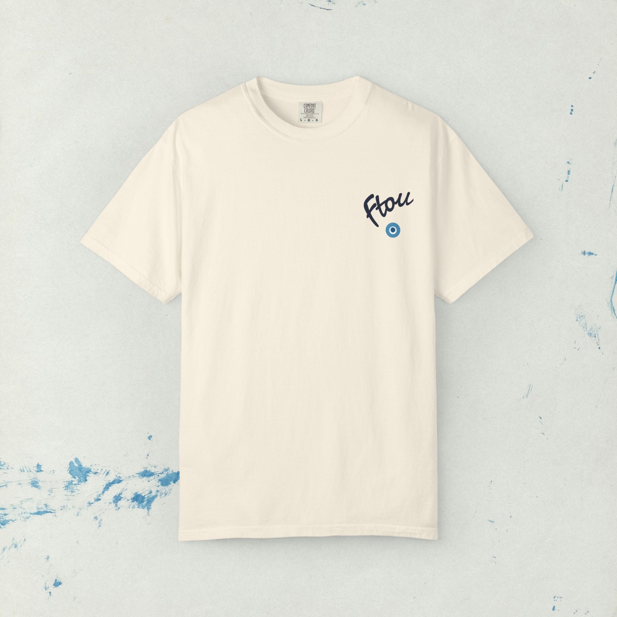 Greek Evil Eye, Mati Unisex T-shirt, Greek Culture Tee, Greek Language Shirt, Festival T, Comfort Colors T-shirt