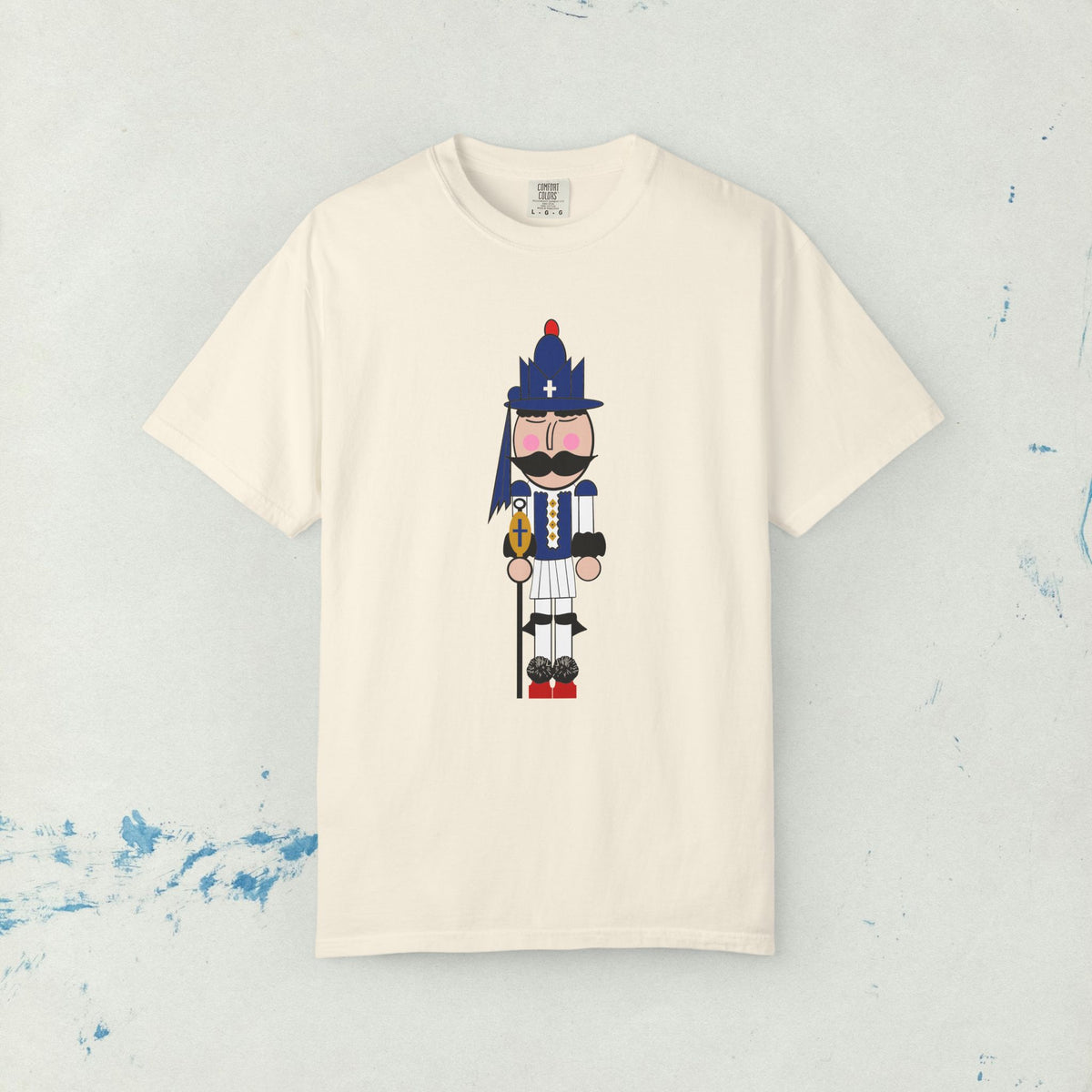 Evzone Nutcracker Illustration T-shirt | Christmas Graphic Tee
