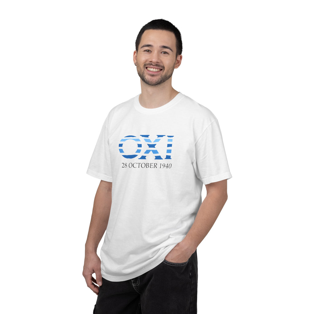 Oxi Day Greek Celebration Unisex T-shirt, Greek History Cultural Pride Shirt, Greek Independence Day Apparel, Greek Heritage Tee, Patriotic