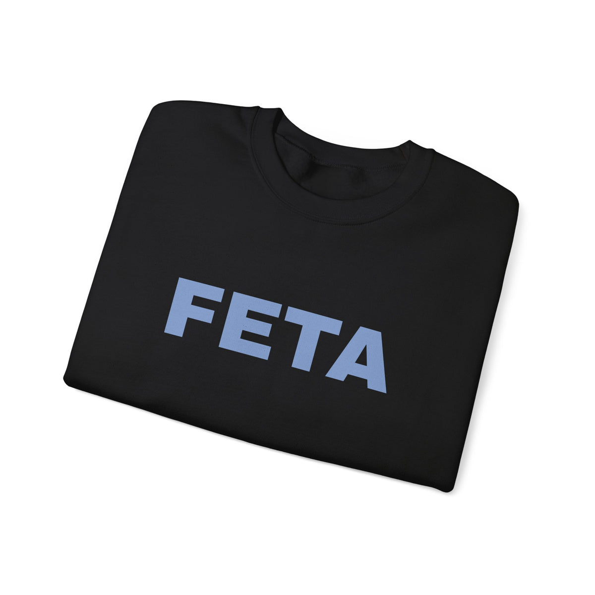 Feta Cheese Lovers Sweatshirt | Greek Foodie, Vintage Typography