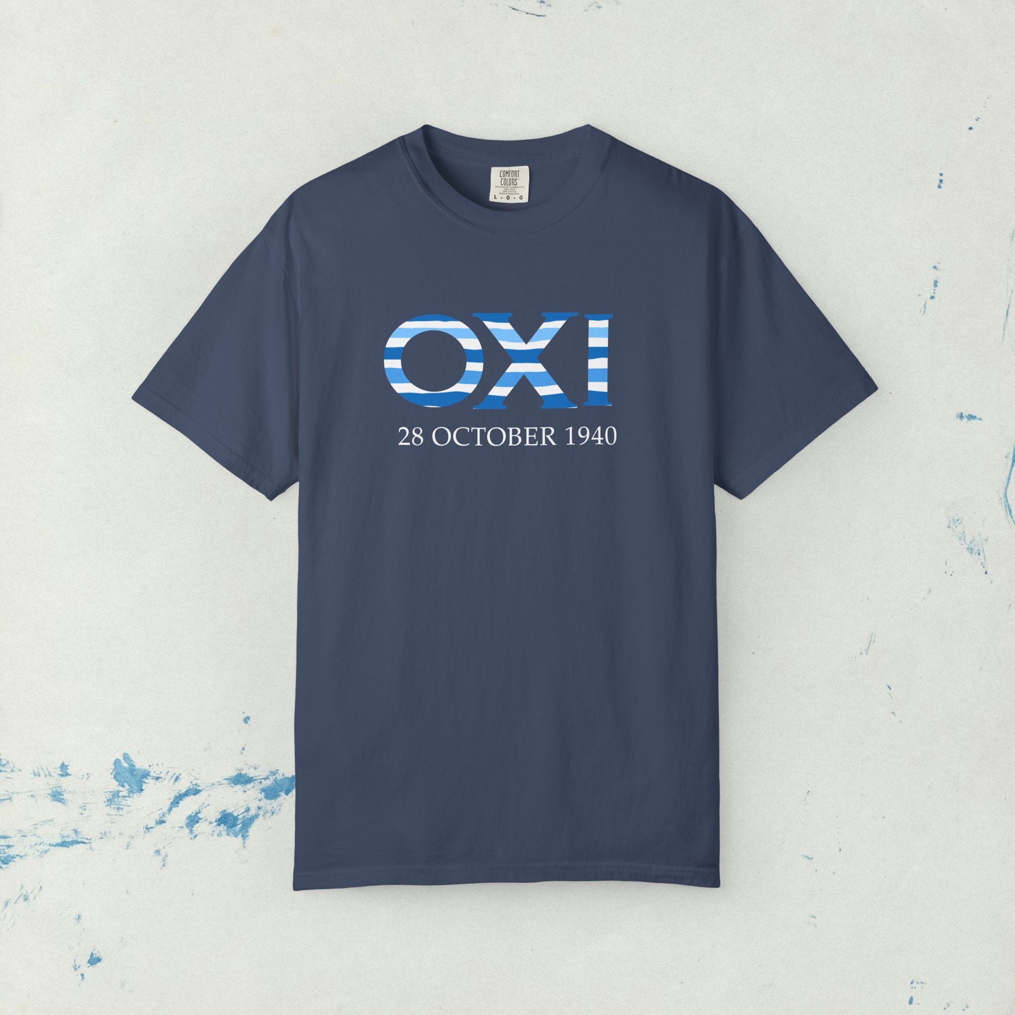 Oxi Day Greek Celebration Unisex T-shirt, Greek History Cultural Pride Shirt, Greek Independence Day Apparel, Greek Heritage Tee, Patriotic