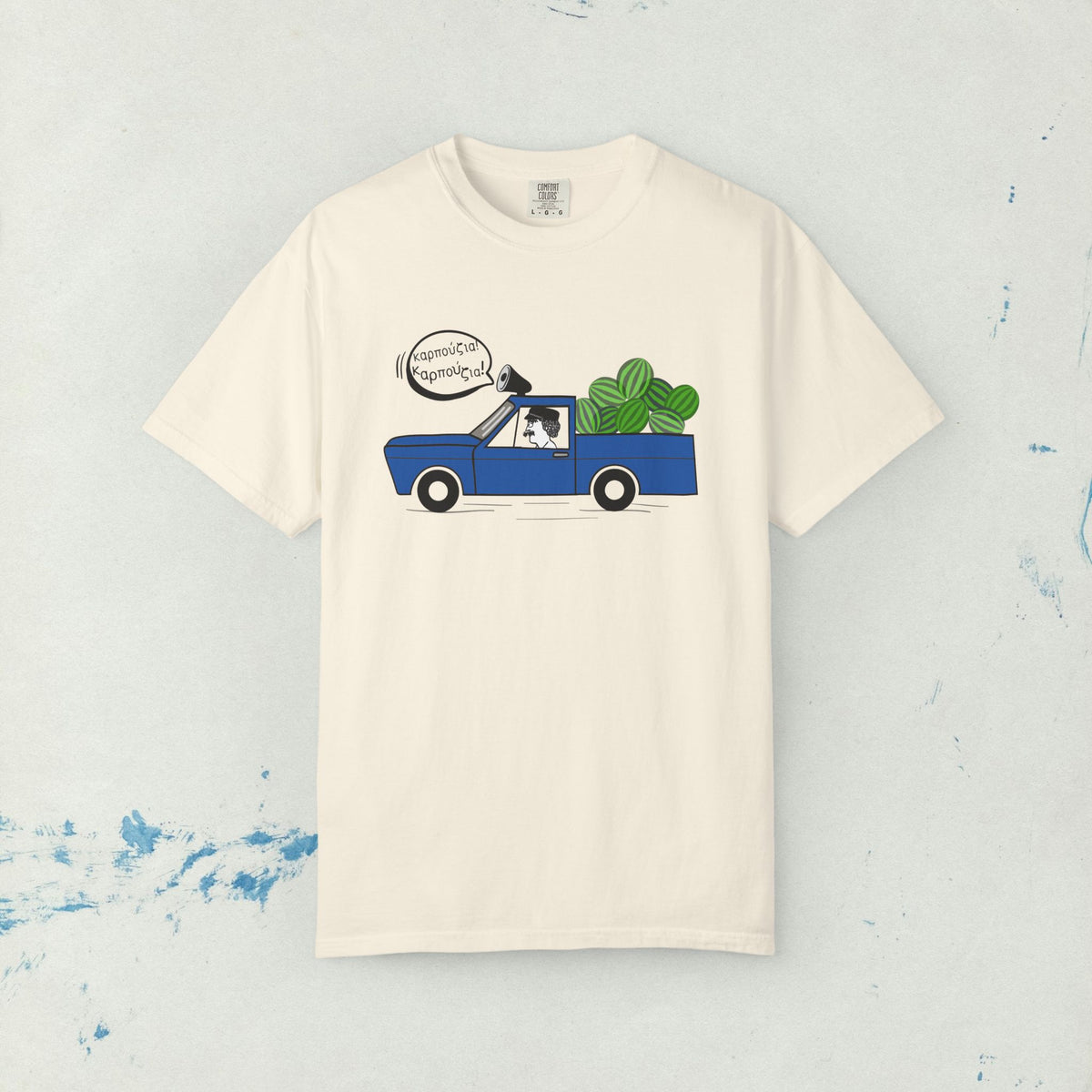Watermelon Truck T-shirt / Greece summer memories Tee/