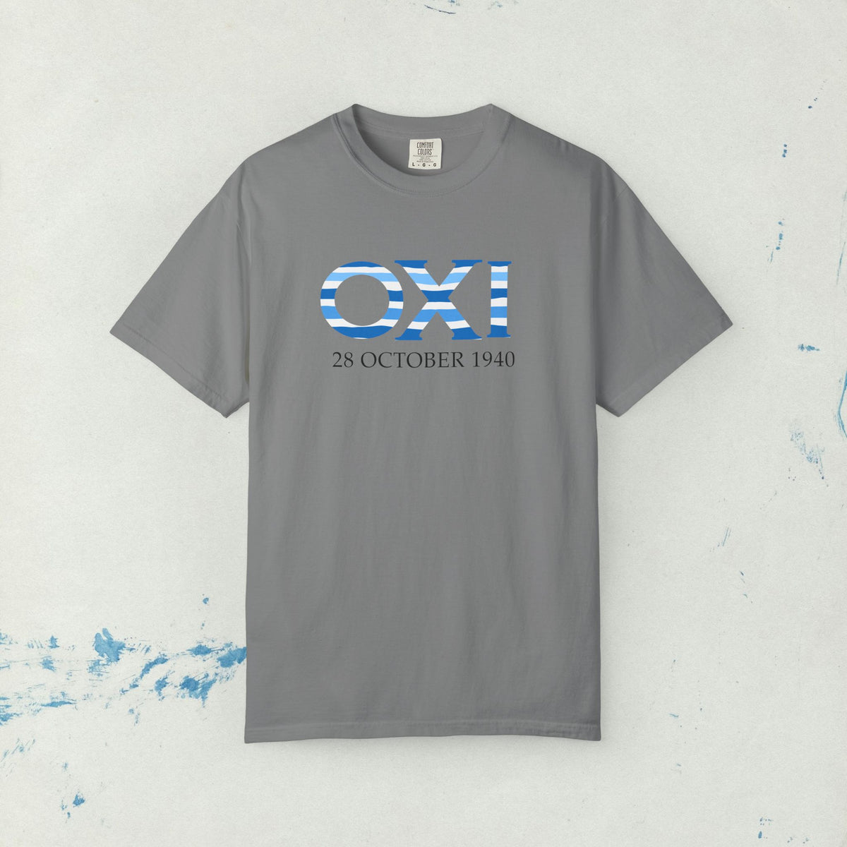 Oxi Day Greek Celebration Unisex T-shirt, Greek History Cultural Pride Shirt, Greek Independence Day Apparel, Greek Heritage Tee, Patriotic