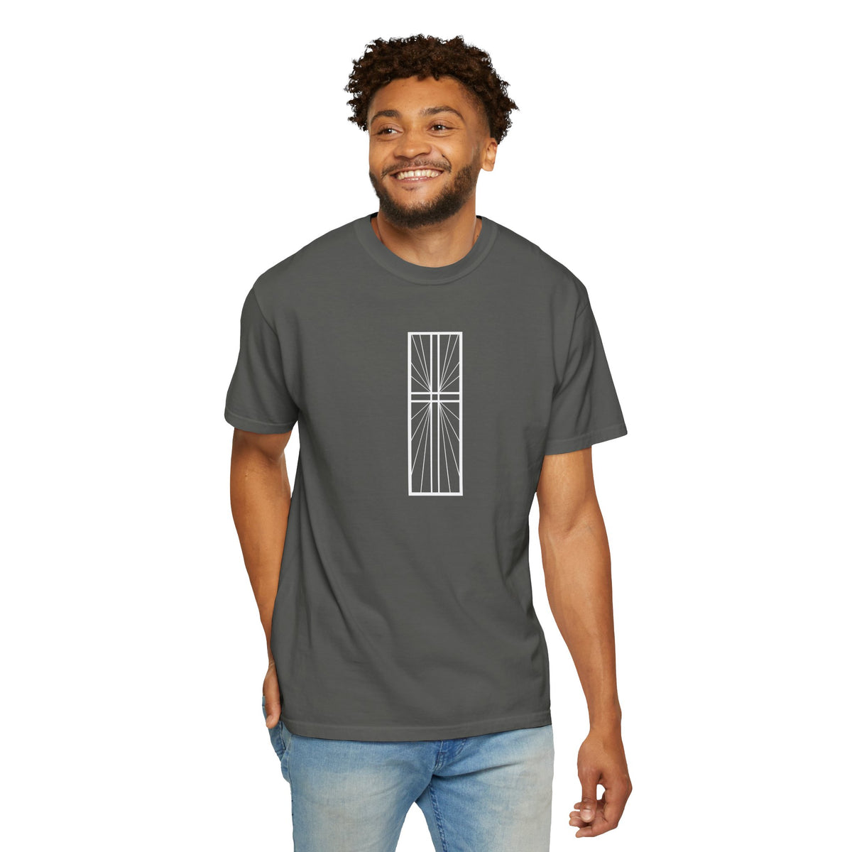 Minimal Line Art Cross T-Shirt | Orthodox Christian Tee, Christian Tee