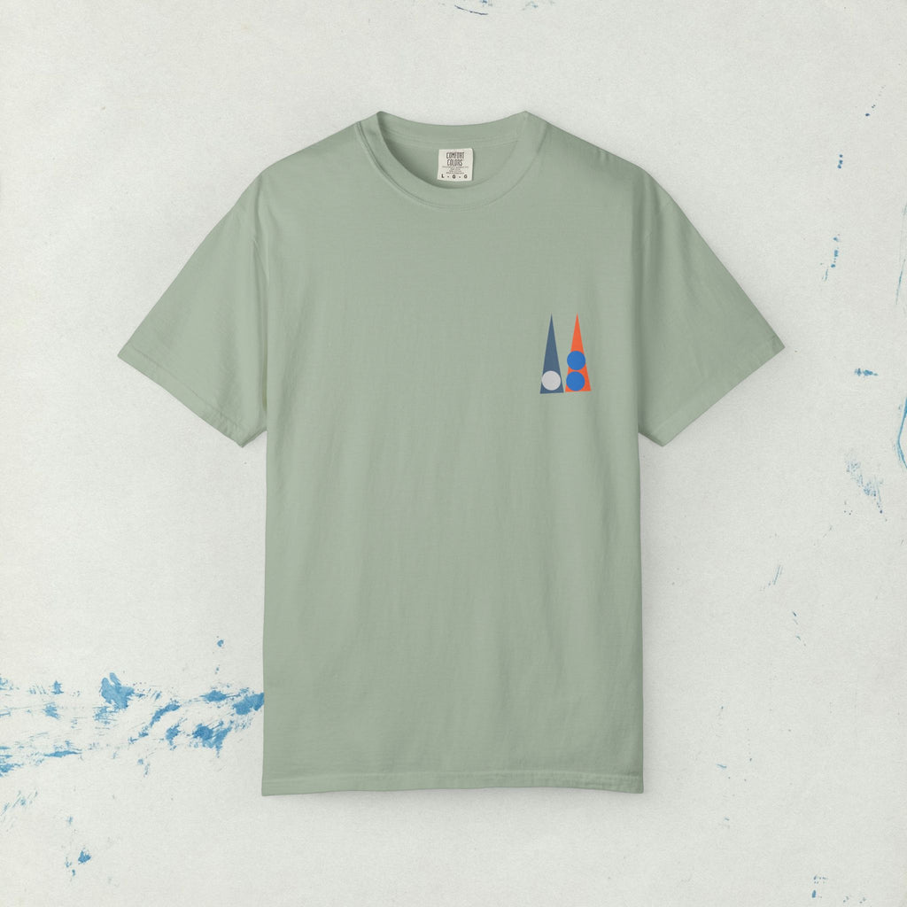 Backgammon Greek T-Shirt, Tavli Man, Unisex Garment-Dyed Tee, Greek Culture Shirt, Vintage Style Greek Tee, Greek Dad gift, pappou