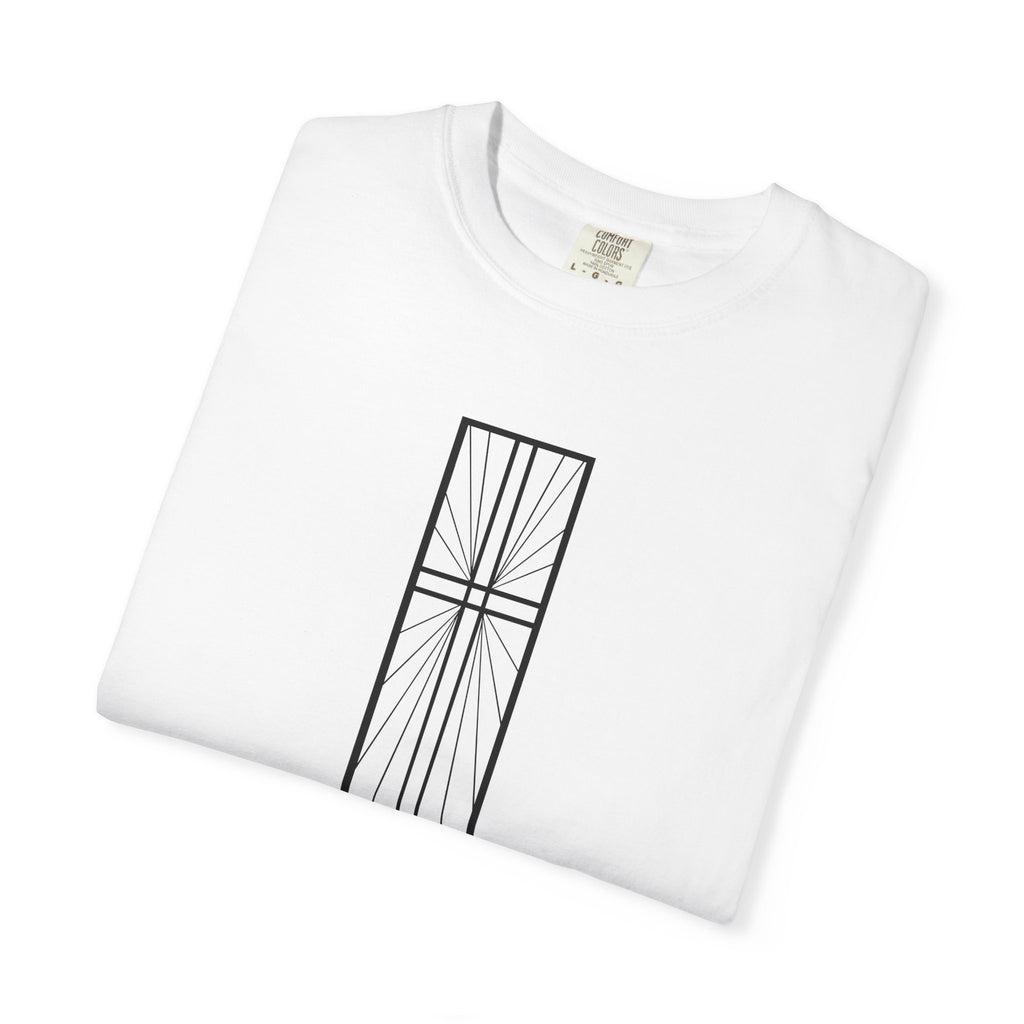 Minimal Line Art Cross T-Shirt | Orthodox Christian Tee, Christian Tee
