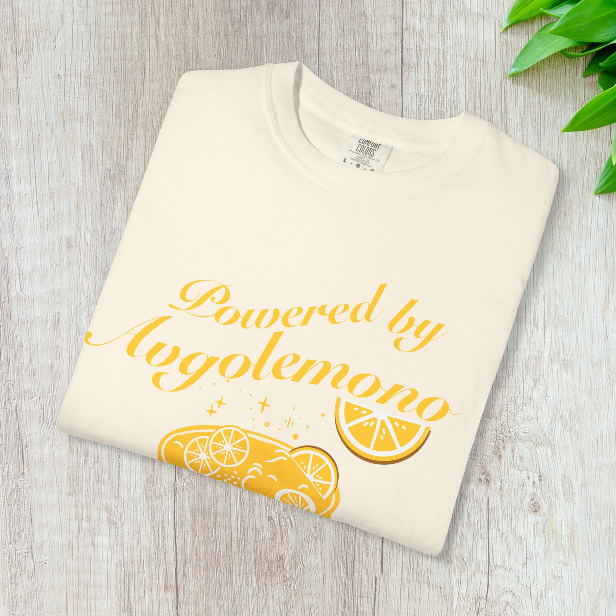 Avgolemono Greek Egg Lemon Soup Unisex T-shirt, Greek Cooking Cuisine Yiayia's Recipe Tee, Greek food T-shirt