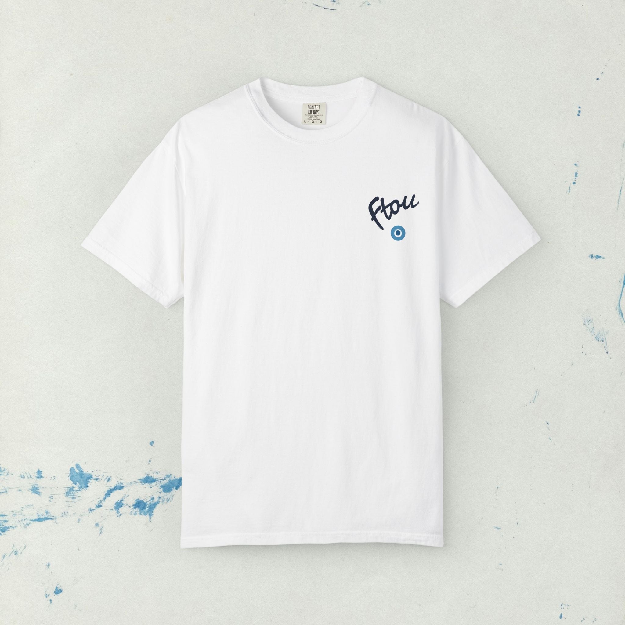 Greek Evil Eye, Mati Unisex T-shirt, Greek Culture Tee, Greek Language Shirt, Festival T, Comfort Colors T-shirt