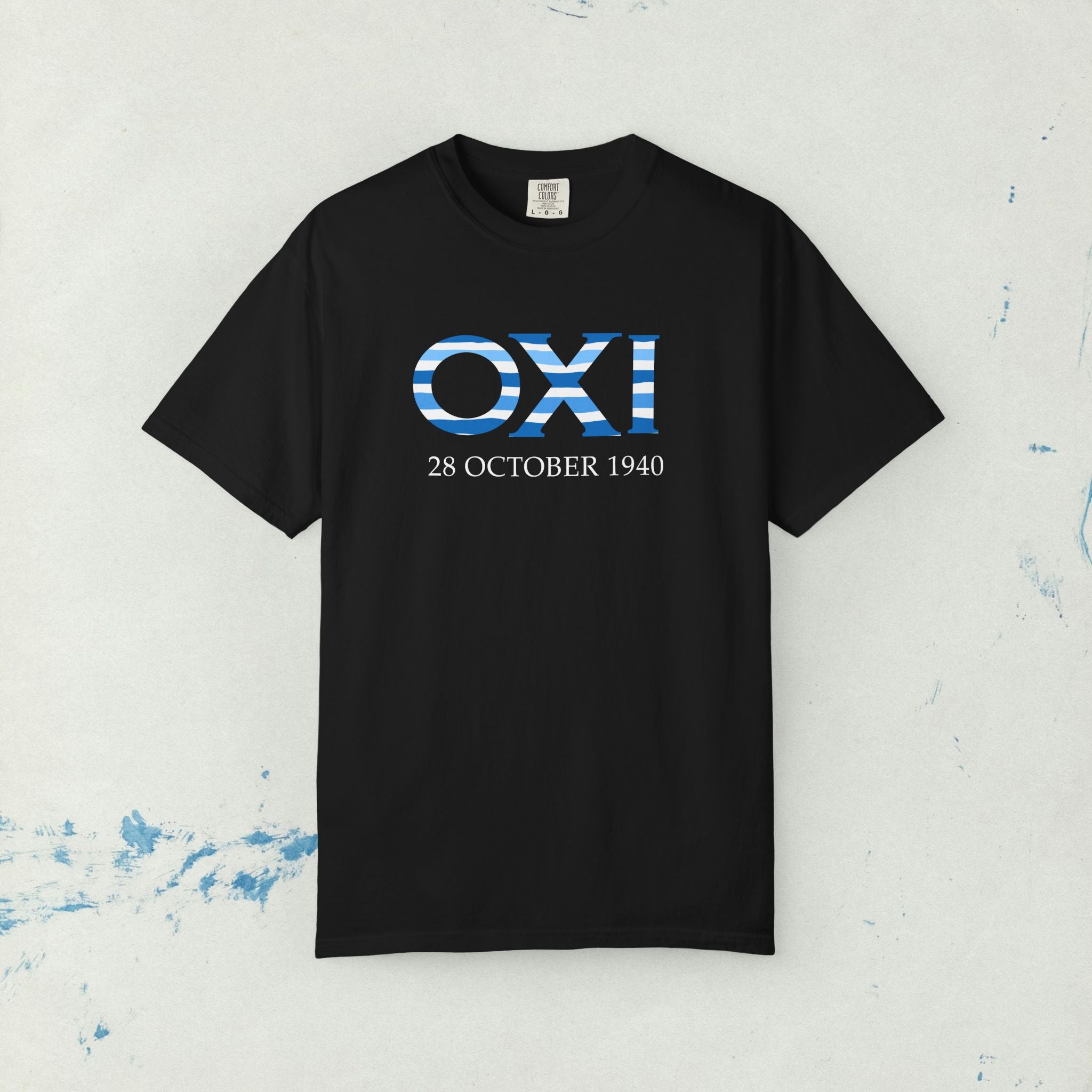 Oxi Day Greek Celebration Unisex T-shirt, Greek History Cultural Pride Shirt, Greek Independence Day Apparel, Greek Heritage Tee, Patriotic
