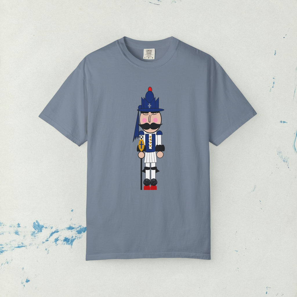 Evzone Nutcracker Illustration T-shirt | Christmas Graphic Tee