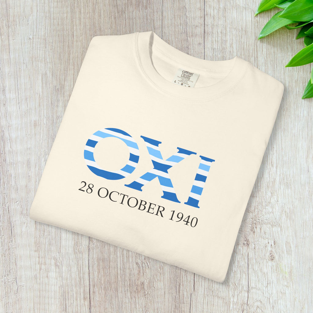 Oxi Day Greek Celebration Unisex T-shirt, Greek History Cultural Pride Shirt, Greek Independence Day Apparel, Greek Heritage Tee, Patriotic