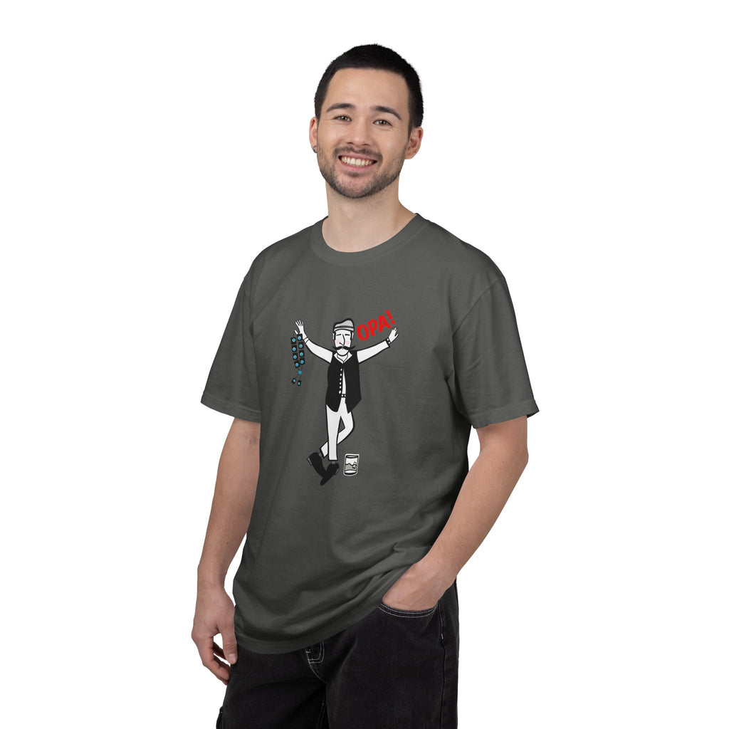 Opa! Greek Dancer T-shirt, Traditional Dance Graphic Tee, Greek Culture Gift