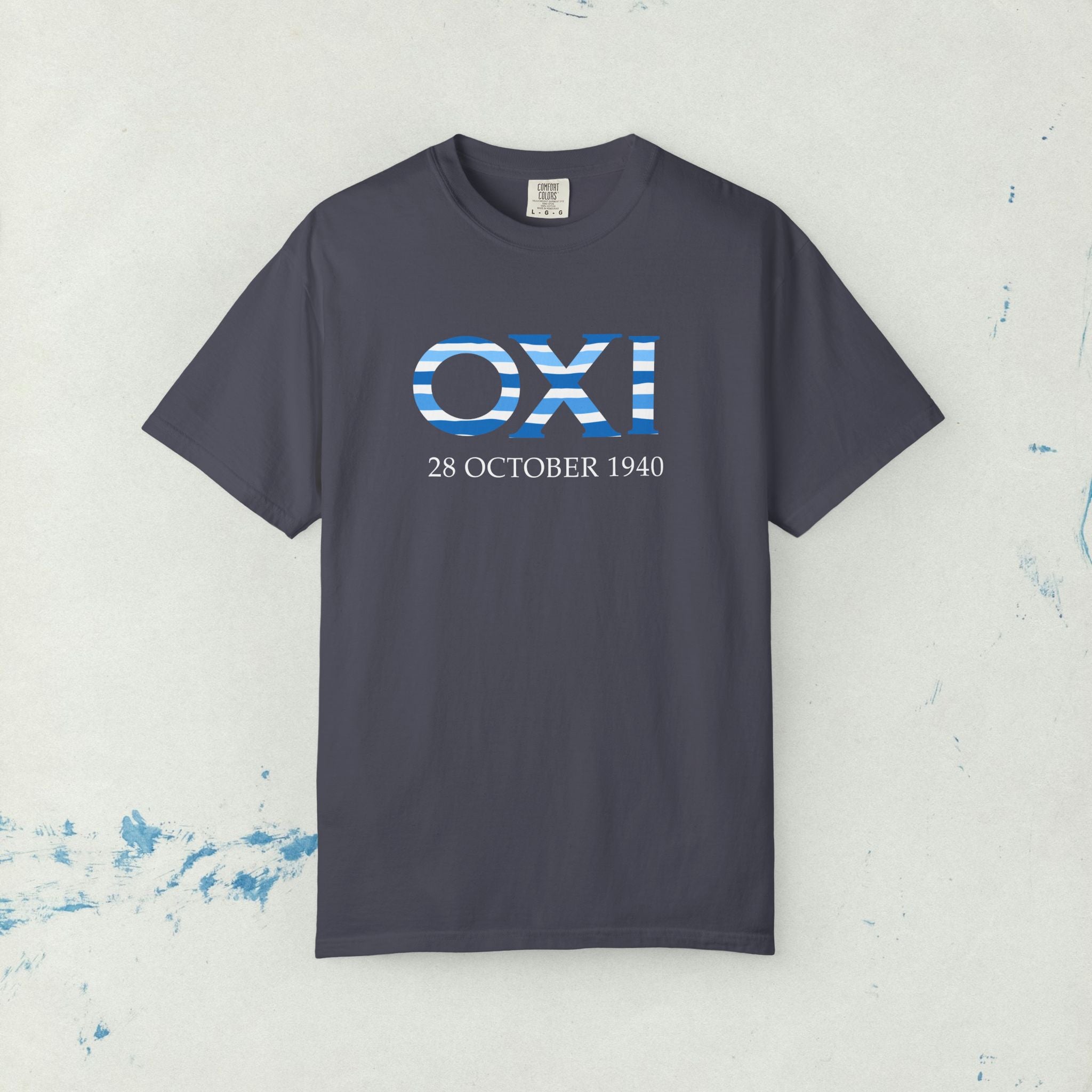 Oxi Day Greek Celebration Unisex T-shirt, Greek History Cultural Pride Shirt, Greek Independence Day Apparel, Greek Heritage Tee, Patriotic