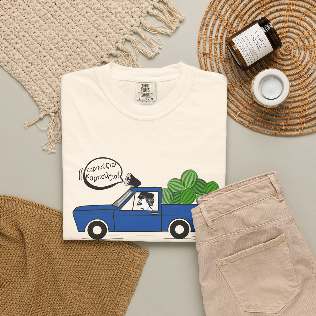 Watermelon Truck T-shirt / Greece summer memories Tee/