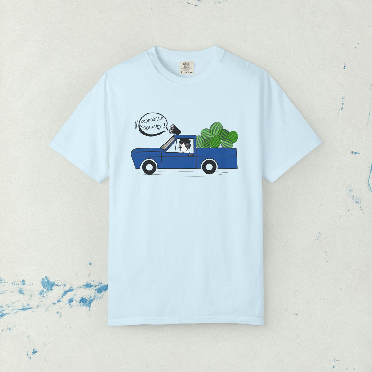Watermelon Truck T-shirt / Greece summer memories Tee/