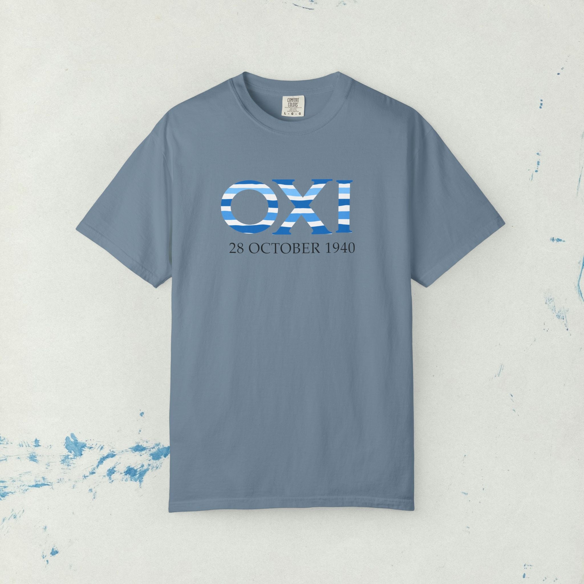 Oxi Day Greek Celebration Unisex T-shirt, Greek History Cultural Pride Shirt, Greek Independence Day Apparel, Greek Heritage Tee, Patriotic
