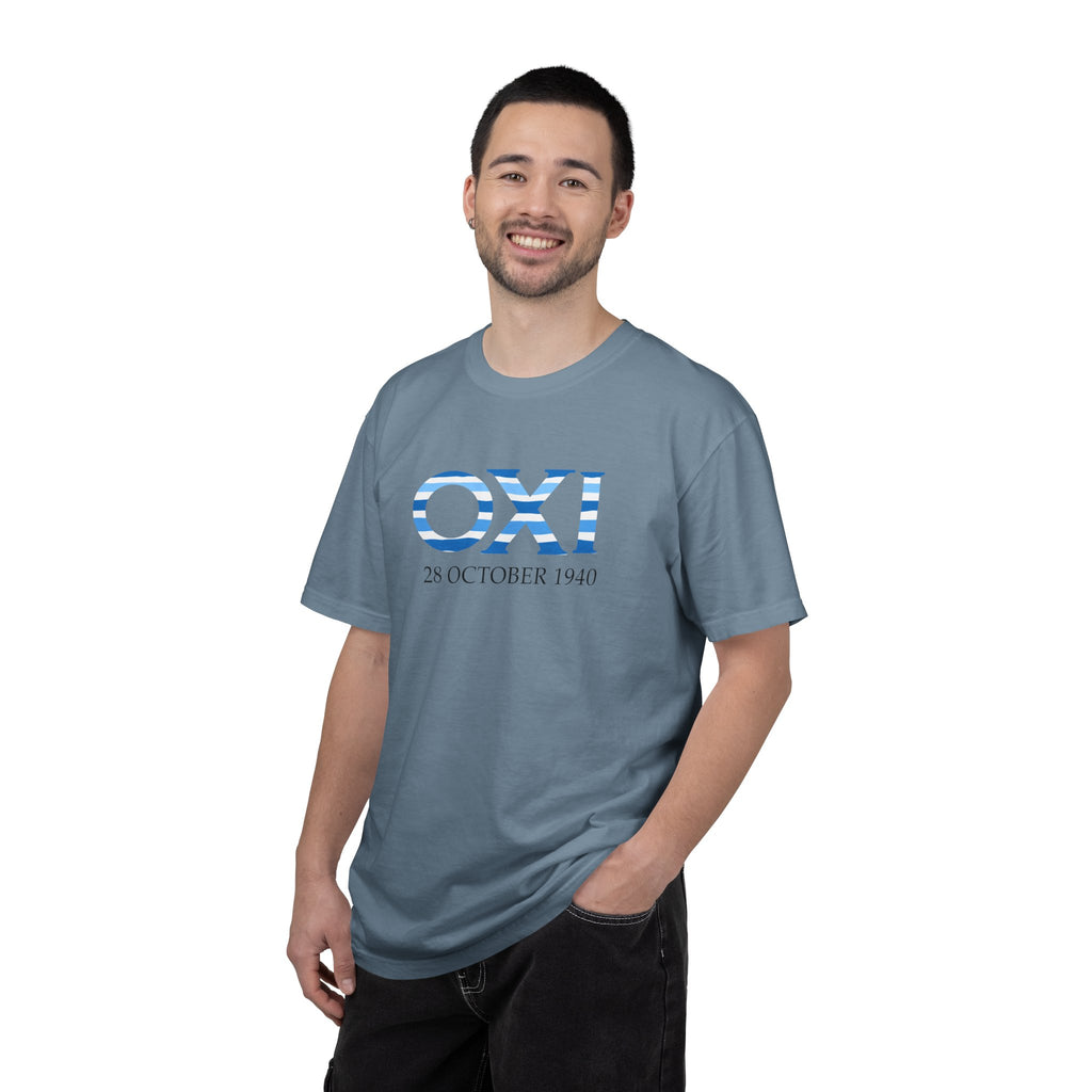 Oxi Day Greek Celebration Unisex T-shirt, Greek History Cultural Pride Shirt, Greek Independence Day Apparel, Greek Heritage Tee, Patriotic