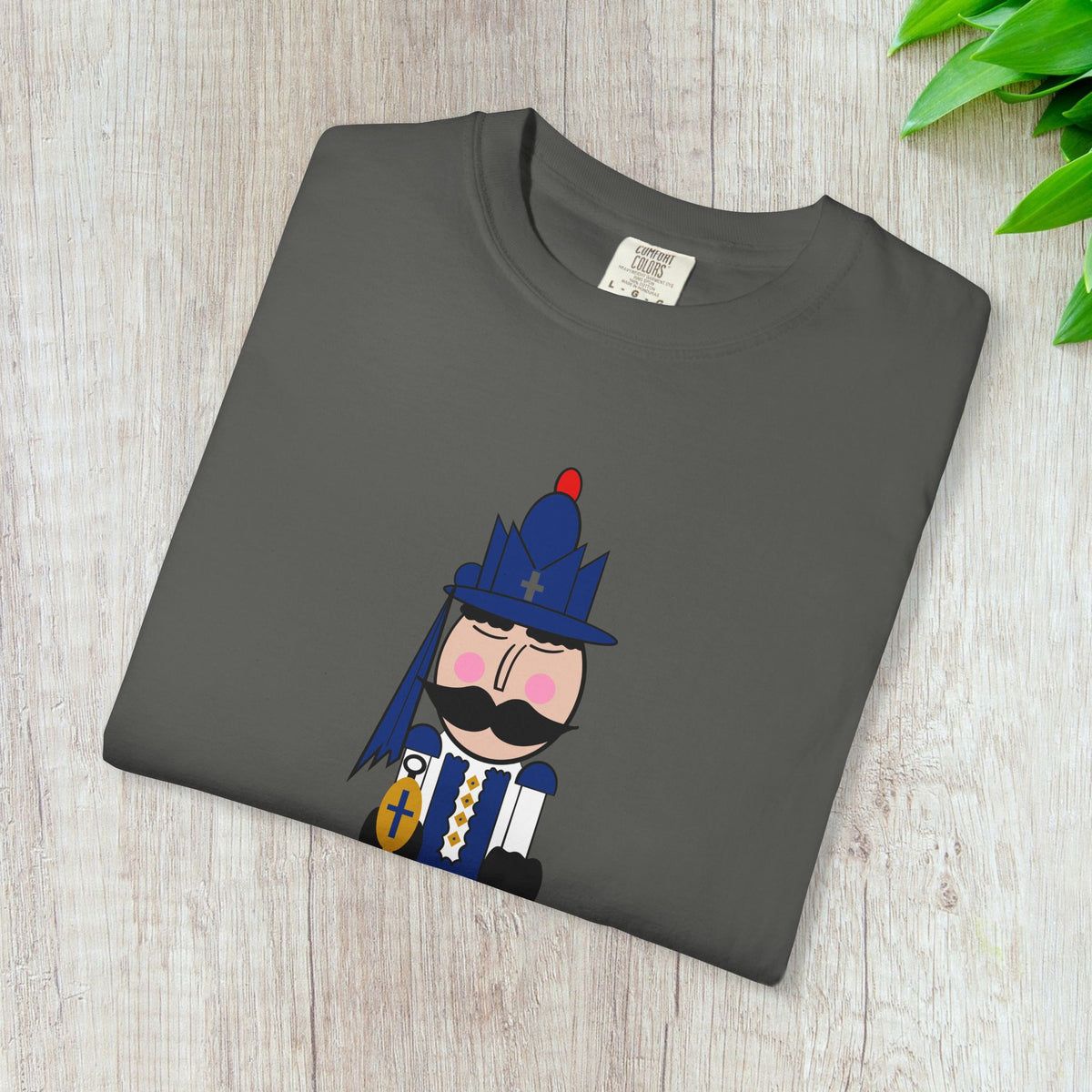 Evzone Nutcracker Illustration T-shirt | Christmas Graphic Tee
