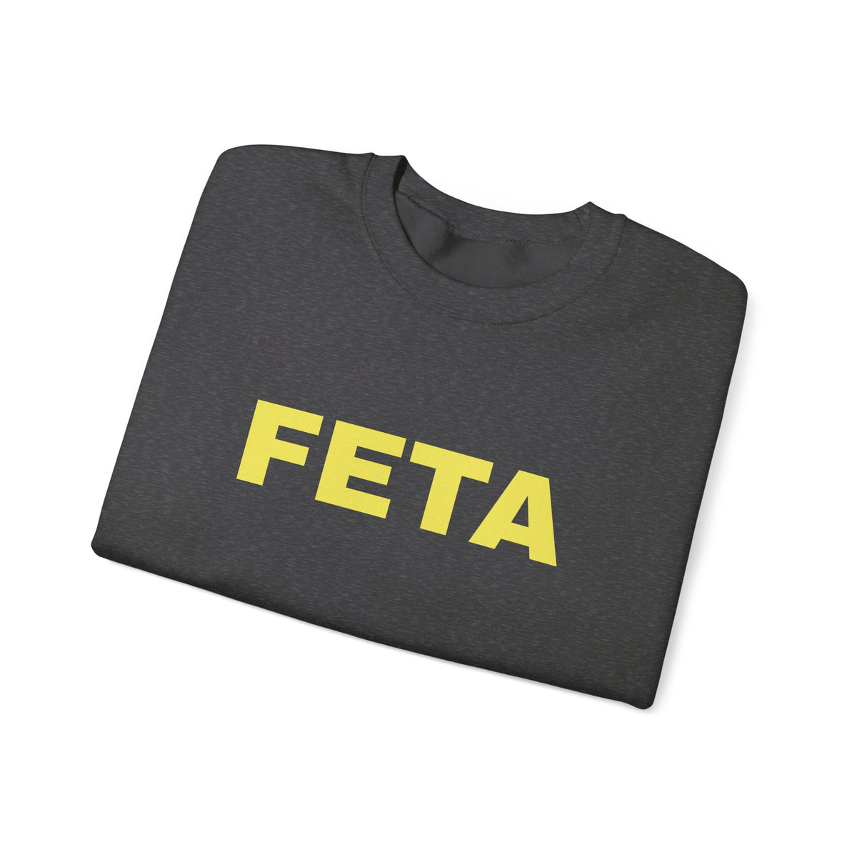 Feta Cheese Lovers Sweatshirt | Greek Foodie, Vintage Typography