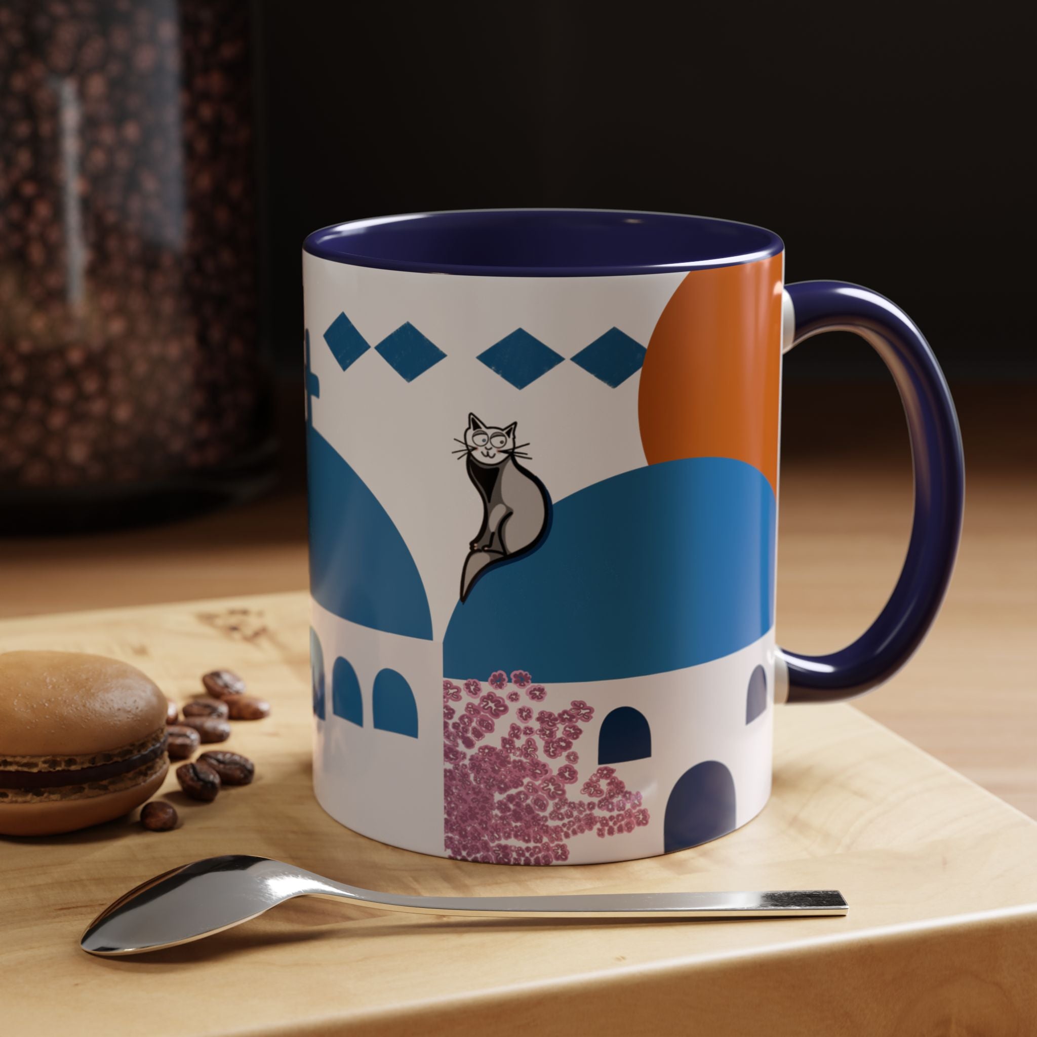 Greek Island sunset Coffee Mug | Island Theme coffee gift