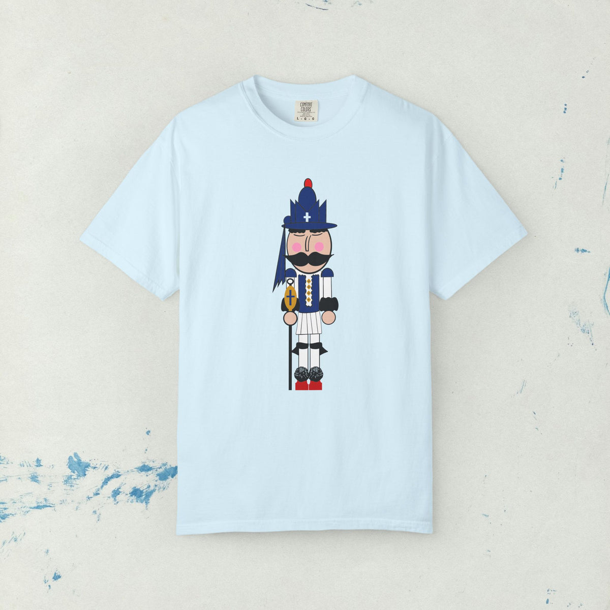 Evzone Nutcracker Illustration T-shirt | Christmas Graphic Tee