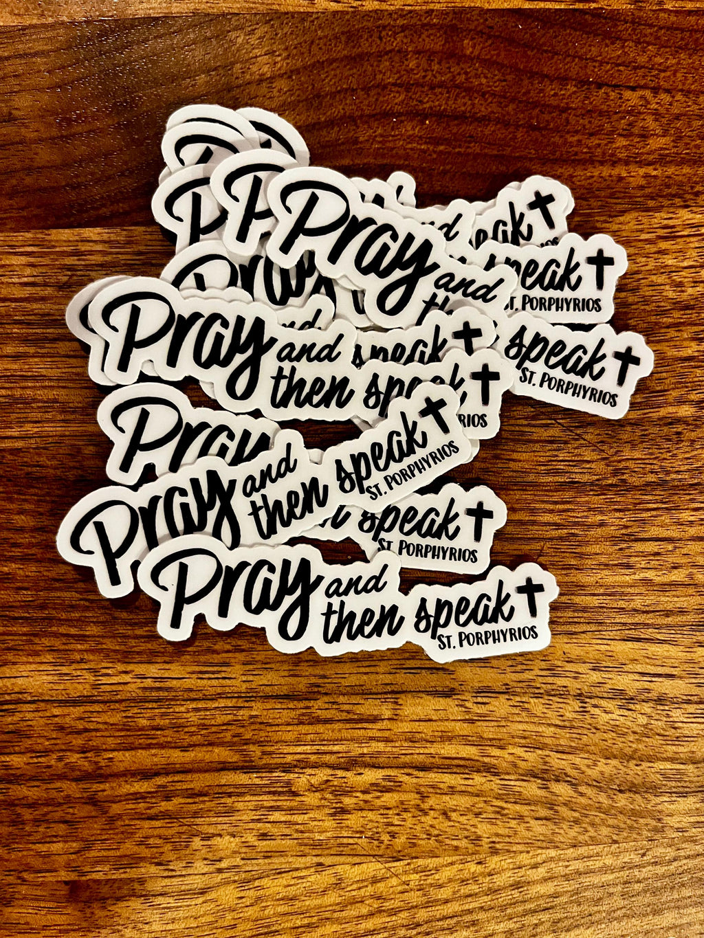 Inspirational Prayer Stickers: Faith Decor for Laptops, Journals