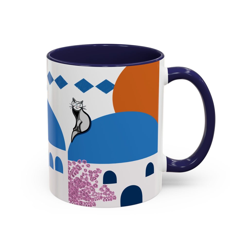 Greek Island sunset Coffee Mug | Island Theme coffee gift