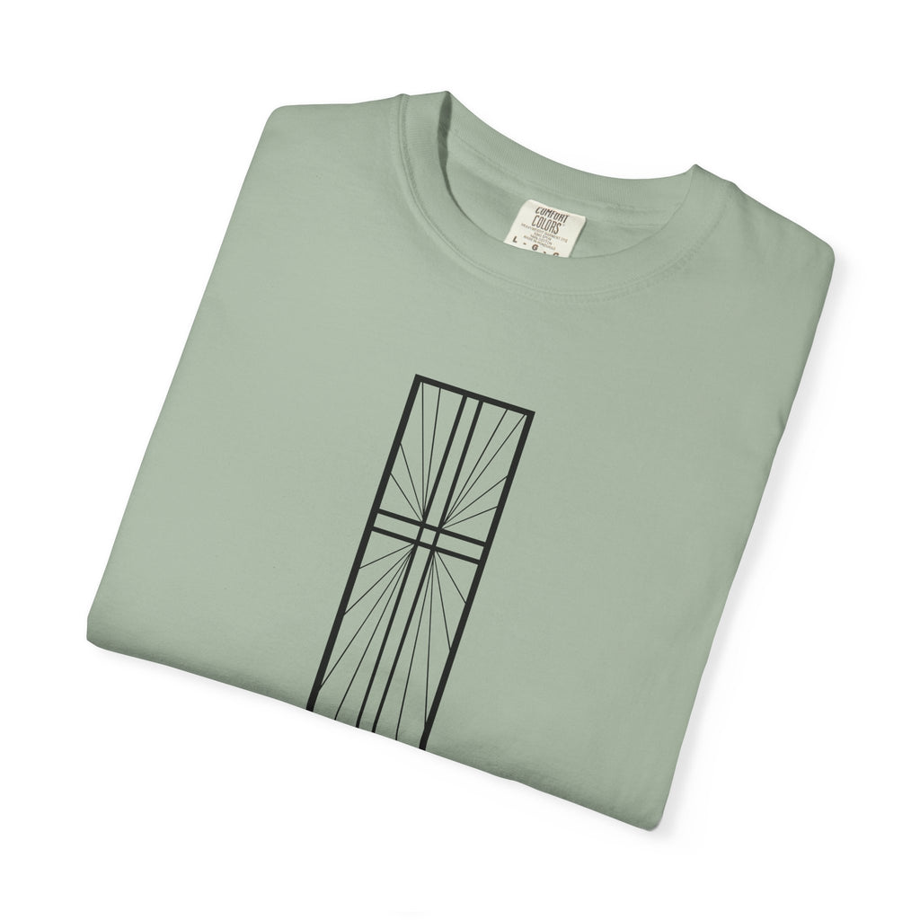 Minimal Line Art Cross T-Shirt | Orthodox Christian Tee, Christian Tee
