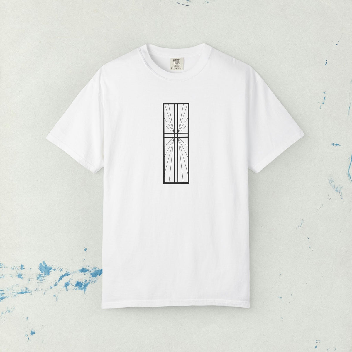 Minimal Line Art Cross T-Shirt | Orthodox Christian Tee, Christian Tee