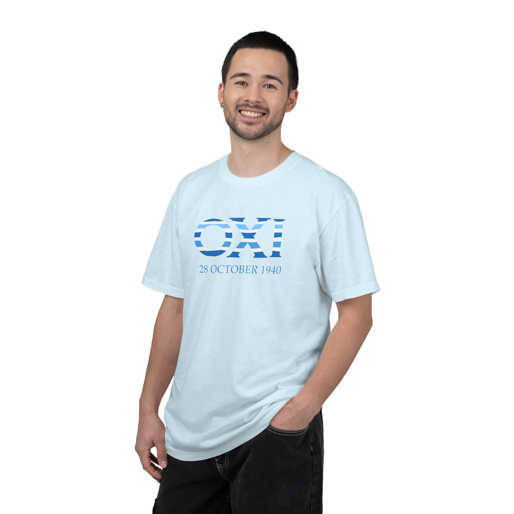 Oxi Day Greek Celebration Unisex T-shirt, Greek History Cultural Pride Shirt, Greek Independence Day Apparel, Greek Heritage Tee, Patriotic