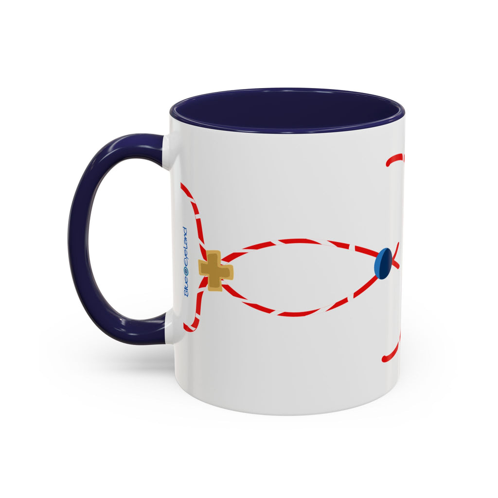 Martis bracelet with bird Mug | Accent Coffee Mug 11oz