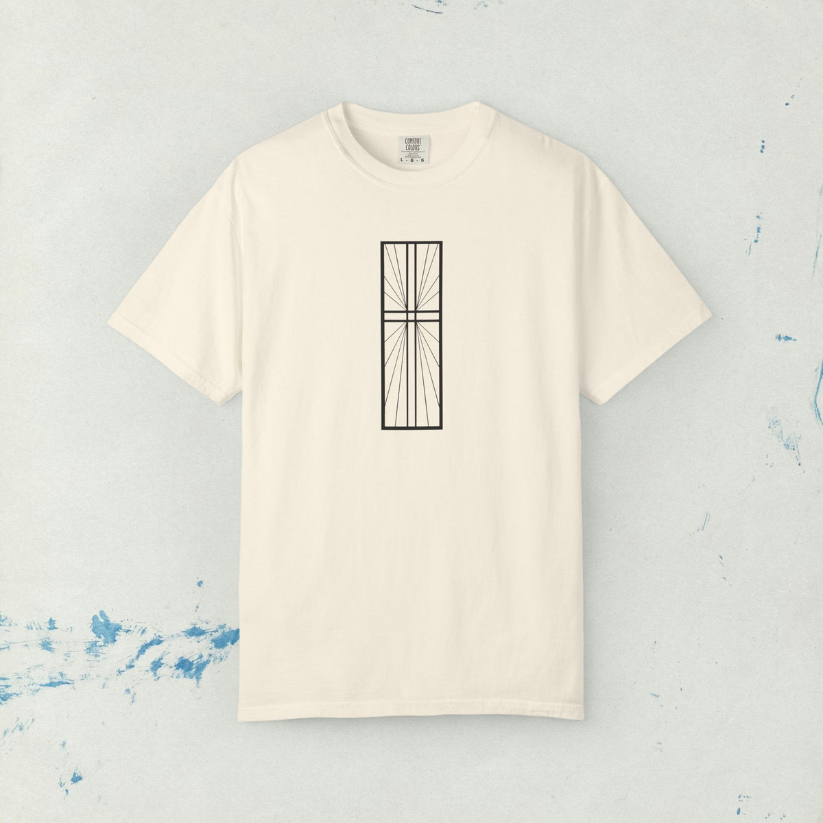 Minimal Line Art Cross T-Shirt | Orthodox Christian Tee, Christian Tee