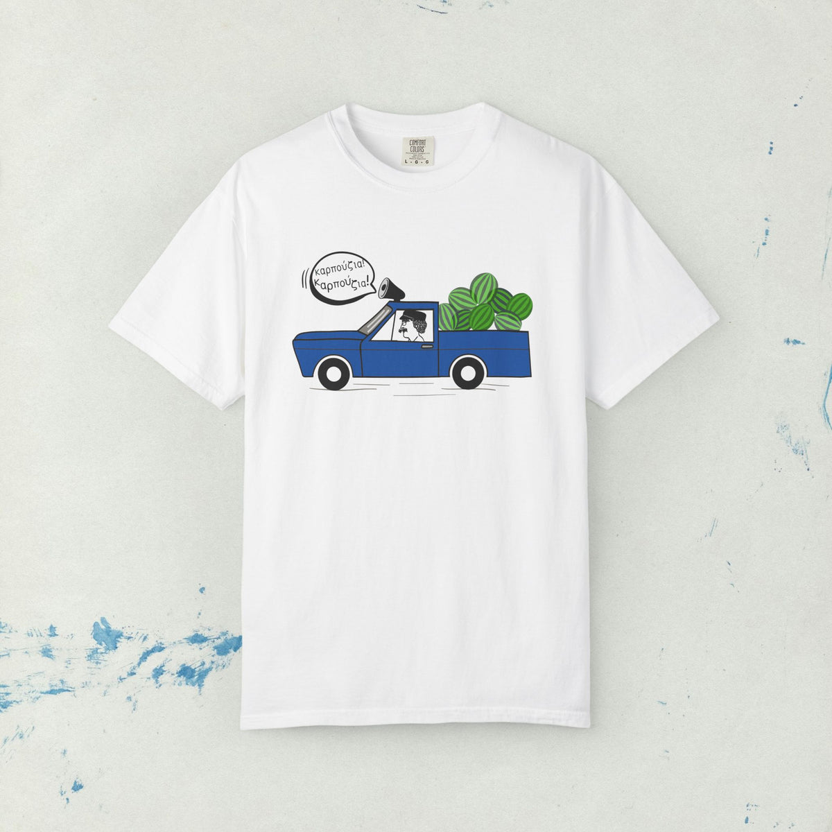 Watermelon Truck T-shirt / Greece summer memories Tee/