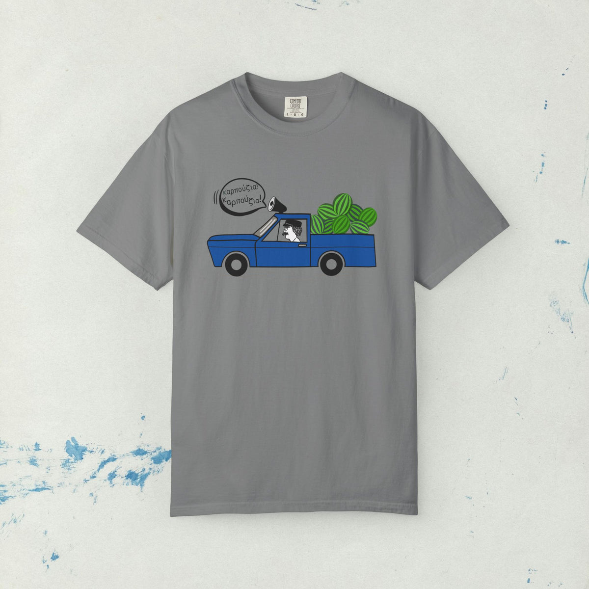 Watermelon Truck T-shirt / Greece summer memories Tee/