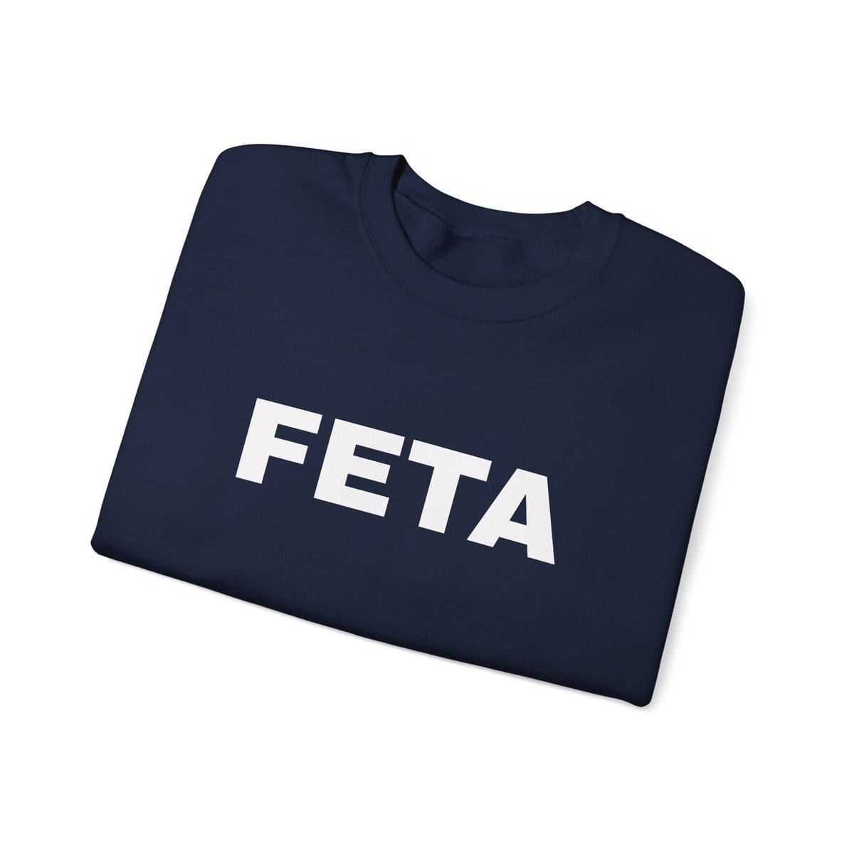 Feta Cheese Lovers Sweatshirt | Greek Foodie, Vintage Typography