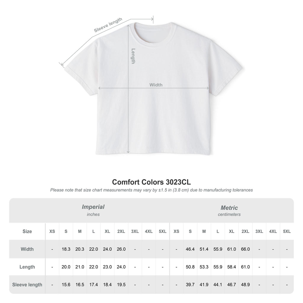 Sunrise Kalimera Graphic Tee | Boxy Cropped T-Shirt, Greece souvenir, Greece gift