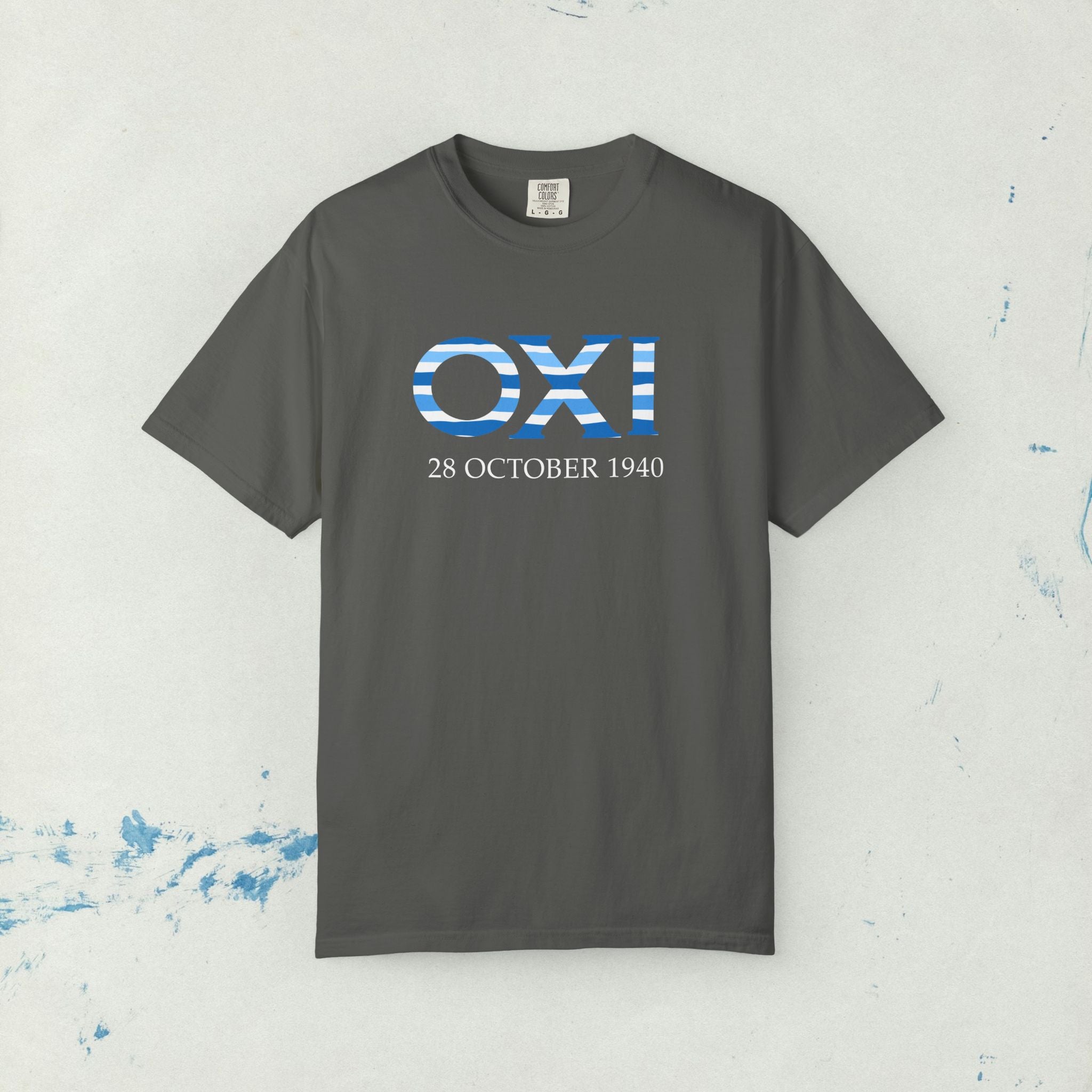 Oxi Day Greek Celebration Unisex T-shirt, Greek History Cultural Pride Shirt, Greek Independence Day Apparel, Greek Heritage Tee, Patriotic